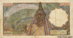 1000 Francs FRENCH WEST AFRICA  1951 P.42 q.BB