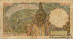 1000 Francs FRENCH WEST AFRICA  1951 P.42 SGE