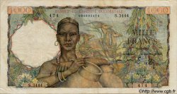 1000 Francs AFRIQUE OCCIDENTALE FRANÇAISE (1895-1958)  1953 P.42