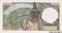 1000 Francs FRENCH WEST AFRICA  1953 P.42 fST