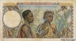 5000 Francs FRENCH WEST AFRICA  1948 P.43 MB