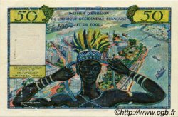50 Francs Spécimen FRENCH WEST AFRICA  1956 P.45s fST