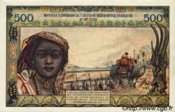 500 Francs Spécimen FRENCH WEST AFRICA  1957 P.47s XF-