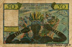 50 Francs ESTADOS DEL OESTE AFRICANO  1960 P.001 RC