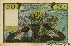 50 Francs ESTADOS DEL OESTE AFRICANO  1960 P.001 MBC