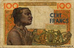 100 Francs WEST AFRICAN STATES  1961 P.701Ka VG