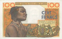 100 Francs STATI AMERICANI AFRICANI  1961 P.101Ab AU