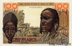 100 Francs ESTADOS DEL OESTE AFRICANO  1961 P.201Bb SC+
