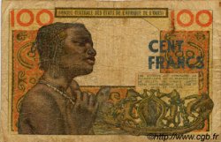 100 Francs WEST AFRICAN STATES  1961 P.101Ac G