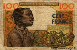 100 Francs STATI AMERICANI AFRICANI  1964 P.101Ad B