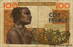 100 Francs STATI AMERICANI AFRICANI  1964 P.701Kd B