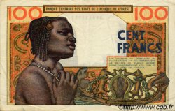 100 Francs WEST AFRICAN STATES  1964 P.701Kd VF