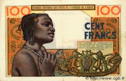 100 Francs WEST AFRICAN STATES  1965 P.701Ke VF