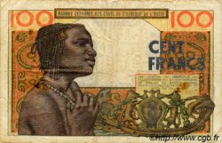 100 Francs ESTADOS DEL OESTE AFRICANO  1966 P.701Kf RC+