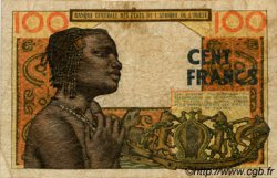 100 Francs ESTADOS DEL OESTE AFRICANO  1966 P.101Ag RC