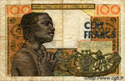 100 Francs WEST AFRIKANISCHE STAATEN  1966 P.002b S