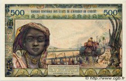 500 Francs Spécimen WEST AFRICAN STATES  1959 P.003s XF