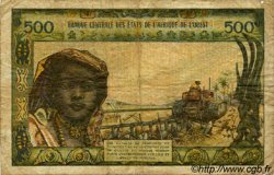 500 Francs WEST AFRICAN STATES  1973 P.802Tk VG