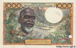 1000 Francs Spécimen ESTADOS DEL OESTE AFRICANO  1959 P.004s EBC