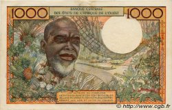 1000 Francs ESTADOS DEL OESTE AFRICANO  1961 P.103Ab EBC