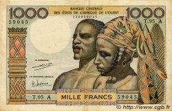 1000 Francs WEST AFRICAN STATES  1971 P.103Ah