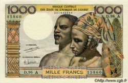 1000 Francs ESTADOS DEL OESTE AFRICANO  1971 P.103Ah SC