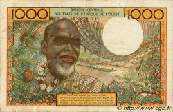1000 Francs STATI AMERICANI AFRICANI  1973 P.103Ak BB