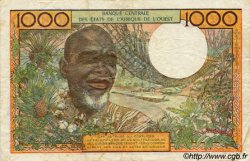 1000 Francs ESTADOS DEL OESTE AFRICANO  1977 P.103Al BC