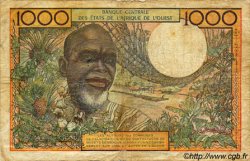 1000 Francs WEST AFRIKANISCHE STAATEN  1977 P.603Hm SGE