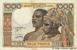 1000 Francs STATI AMERICANI AFRICANI  1977 P.103Am BB