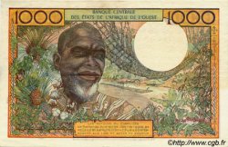 1000 Francs ESTADOS DEL OESTE AFRICANO  1977 P.203Bn EBC