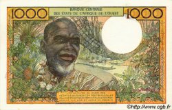 1000 Francs STATI AMERICANI AFRICANI  1977 P.603Hn q.FDC