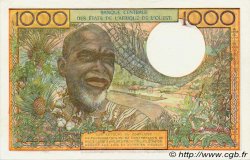 1000 Francs ESTADOS DEL OESTE AFRICANO  1977 P.703Kn EBC