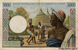 5000 Francs ESTADOS DEL OESTE AFRICANO  1959 P.005 BC+