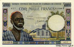 5000 Francs WEST AFRICAN STATES  1969 P.504Ed XF