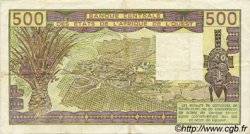 500 Francs WEST AFRIKANISCHE STAATEN  1981 P.706Kc SS