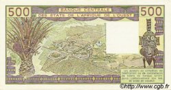 500 Francs STATI AMERICANI AFRICANI  1986 P.206Bj AU