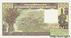 500 Francs ESTADOS DEL OESTE AFRICANO  1988 P.706Ka SC+