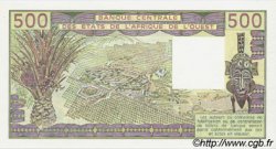500 Francs STATI AMERICANI AFRICANI  1989 P.106Al FDC
