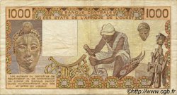 1000 Francs ESTADOS DEL OESTE AFRICANO  1986 P.707Kg BC+