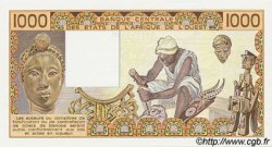 1000 Francs STATI AMERICANI AFRICANI  1986 P.707Kg q.FDC