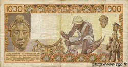 1000 Francs WEST AFRIKANISCHE STAATEN  1987 P.807Th S