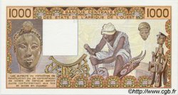 1000 Francs WEST AFRICAN STATES  1989 P.107Ai UNC-