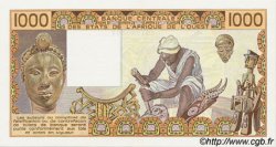1000 Francs ESTADOS DEL OESTE AFRICANO  1989 P.807Ti SC