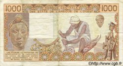 1000 Francs WEST AFRIKANISCHE STAATEN  1990 P.707Kj SS