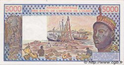 5000 Francs ESTADOS DEL OESTE AFRICANO  1988 P.407Da EBC+