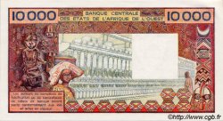 10000 Francs WEST AFRIKANISCHE STAATEN  1981 P.408Db fST+