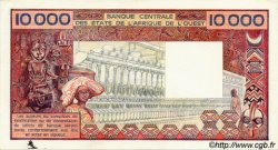 10000 Francs WEST AFRIKANISCHE STAATEN  1981 P.809Te VZ+