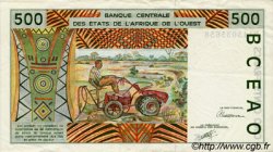 500 Francs WEST AFRIKANISCHE STAATEN  1991 P.710Ka fVZ