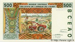 500 Francs STATI AMERICANI AFRICANI  1992 P.110Ab q.FDC